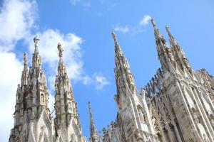 catedral de milão, duomo di milano, itália foto