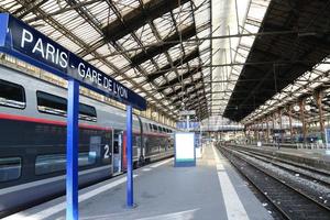 paris, gare de lyon foto