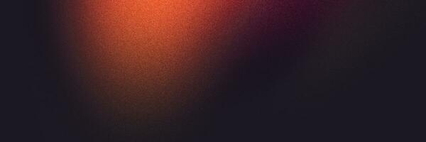 abstrato cor gradiente filme grão textura fundo, gradiente textura para rede bandeira e quente oferta, borrado laranja roxa vermelho azul cinzento branco livre formulários em preto, ruído textura efeito caloroso tom foto