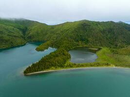 lagoa Faz fogo - Portugal foto