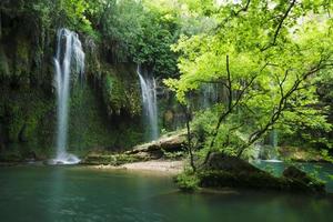 Cachoeiras Kursunlu em Antalya Turquia foto