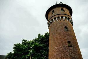 tijolo torre dentro Dinamarca - Dinamarca 2022 foto