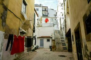 ruas e edifícios dentro Portugal - Portugal 2022 foto