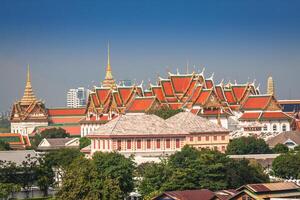 grande palácio em bangkok, tailândia foto