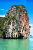 lindo cenário do phang nga nacional parque dentro Tailândia foto