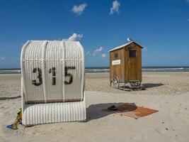 ilha spiekeroog na alemanha foto