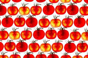 tomate fatia retroiluminado foto