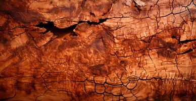 balsa madeira textura, panorâmico velho fundo - ai gerado imagem foto