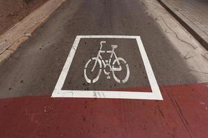 designação aplicada a uma bicicleta de estrada foto