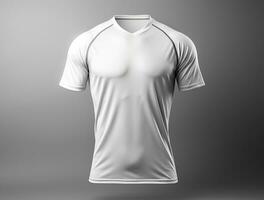 3d render em branco camiseta ai gerado foto