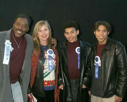 ernie Hudson família irmão irmã dentro lei neta sobrinho 74º anual hollywood Natal parada los angeles ca novembro 27 2005 foto