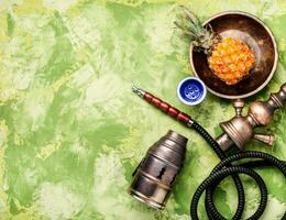 oriental shisha com abacaxi foto