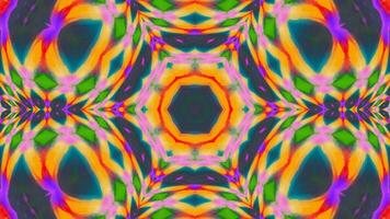 deslumbrante abstrato caleidoscópio fundo. único multicolorido mosaico textura dentro desatado geométrico padronizar foto