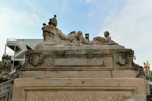 São Carlos estação Escadaria - marselha, França foto