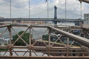 ponte de manhattan em nova york foto