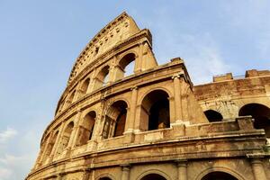 Coliseu, em Roma, Itália foto