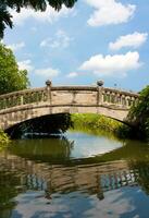 ponte sobre o canal foto