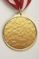 medalhão feito de ouro, prata e bronze foto