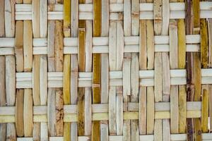 bambu madeira tece feito à mão textura foto
