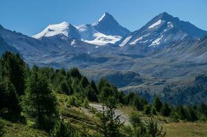 Bella tola,chandolin, Valais, Suíça foto