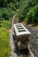 funicular, santo Hilário du Touvet, Isere, França foto