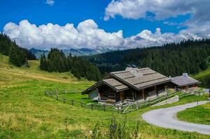 Bretaye, dentro vaud, suíço foto