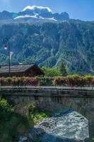 Argentière, Chamonix, alta Sabóia, França foto