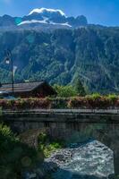 argentière, chamonix ,alta Sabóia, França foto