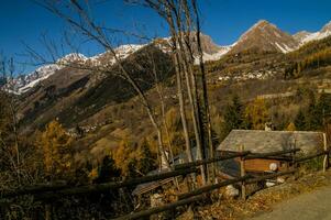 la salle,val aoste, Itália foto