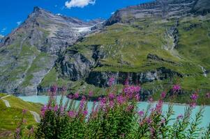 barragem mauvoisin, Valais, Suíça foto