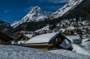 buet,chamonix, alta Sabóia, França foto