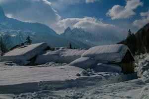 trelechamps, Chamonix, alta Sabóia, França foto