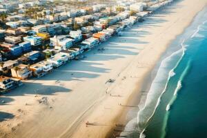 ai gerado aéreo Visão do a cidade do valeta, Malta, Visão do Havana cidade e malecón, ai gerado foto