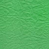 viridiano verde papel amassado para fundo foto