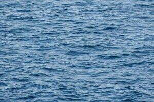 a oceano é azul e tem ondulações foto