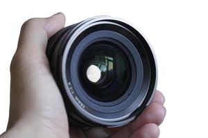 lente principal disponível isolada no fundo branco