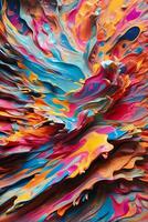 ultra brilhante cor explosão abstrato fundo. foto