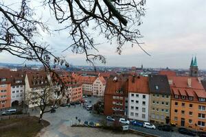 Nuremberg, Alemanha, velho Cidade casas, paisagem urbana foto