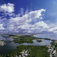 lagoa la torrencila entre carolina e loiza, porto rico foto