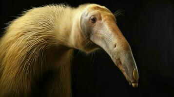 ai gerado tamanduá com grandes garras e grandes pernas foto