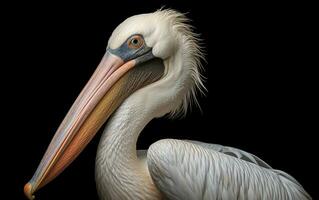 ai generativo pelicano pássaro natural ilustração fotografia foto