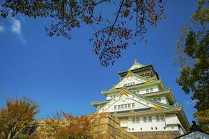 de outros cena do Osaka castelo 1 do a maioria popular viajando destino dentro Osaka Japão foto