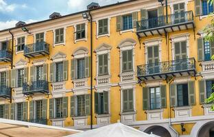 cênico edifícios dentro Lugar, colocar garibaldi, central quadrado dentro legal, França foto