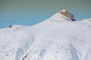 inverno Visão para giewont dentro tatra montanhas dentro Zakopane, Polônia foto