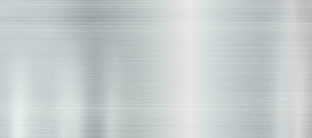 panorâmico fundo prata aço metal textura - vetor ilustração foto