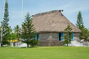 tradicional casa do a tui vuda, Lautoka, fiji foto