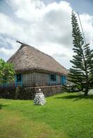 tradicional casa do a tui vuda, Lautoka, fiji foto