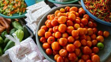 vegetal e fruta às mercado foto