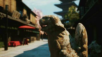 a esvaziar Japão tample edifícios foto