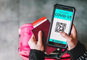 passaporte qr covid foto